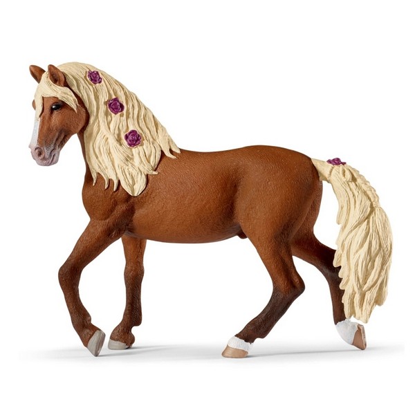 Schleich 42468 Paso Fino Csődör Lovasbemutató