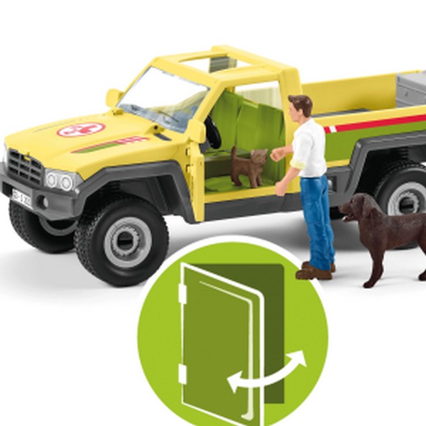 Schleich 42503 Állatorvos látogatás a farmon