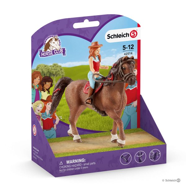 Schleich 42514 Horse Club Hannah és Cayenne
