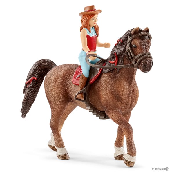 Schleich 42514 Horse Club Hannah és Cayenne