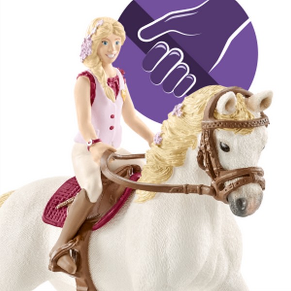 Schleich 42515 Horse Club Sofia és Blossom