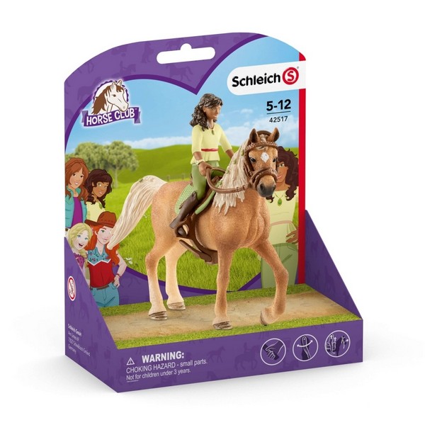 Schleich 42517 Horse Club Sarah és Mistery