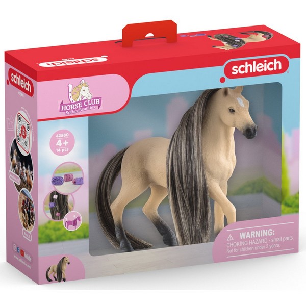 SCHLEICH- Horse Club playset Starter Set Kim et Caramelo, Multicolore, Medium, 42585