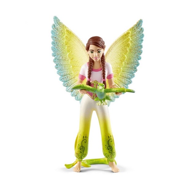 Schleich 70584 MOVIE Surah Kuackkal, a papagájjal
