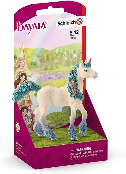 Schleich 70591 Virágos unikornis csikó