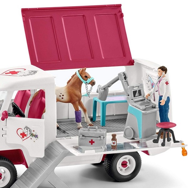 Schleich 72140 Orvosi vizsgálat a nagy futam előtt