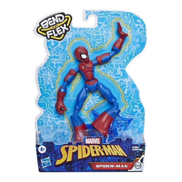 Spiderman Bend And Flex Figura 15 cm Pókember