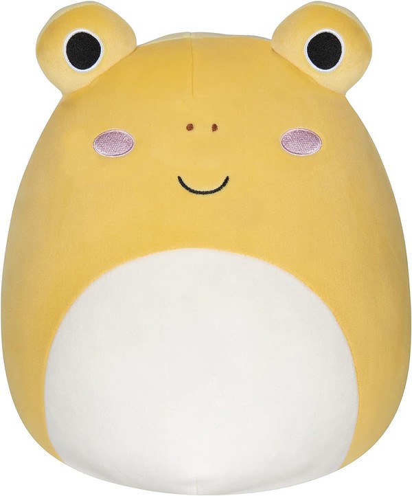 Squishmallows 13 cm Leigh a sárga varangy plüss