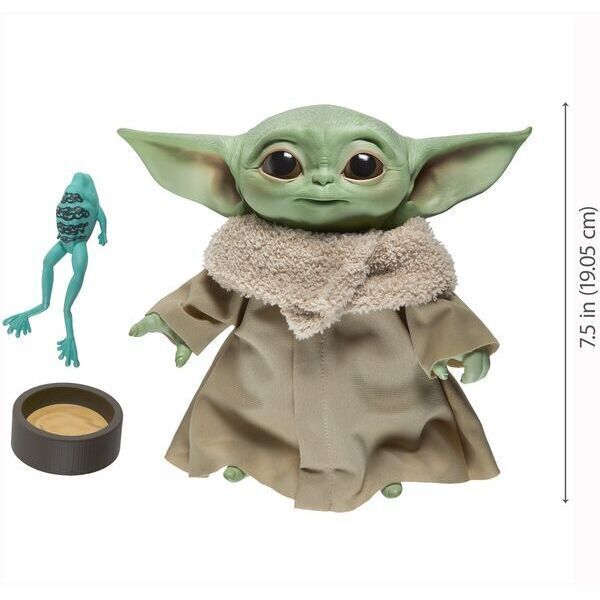Star Wars Baby Yoda beszélő plüss