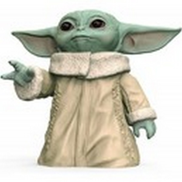 Star Wars Baby Yoda műanyag figura 15 cm