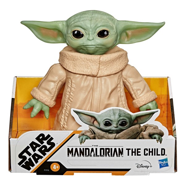 Star Wars Baby Yoda műanyag figura 15 cm