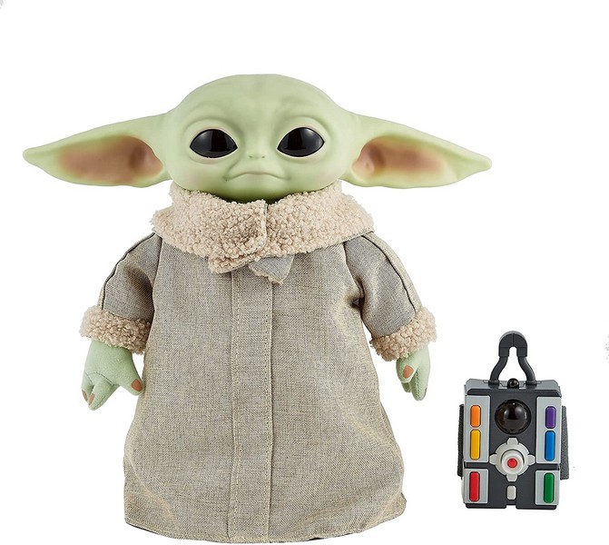 Star Wars Interaktív Baby Yoda figura