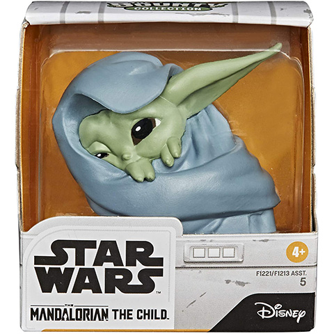 Star Wars Mini Baby Yoda figura takaróba csavart