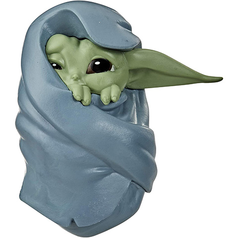 Star Wars Mini Baby Yoda figura takaróba csavart