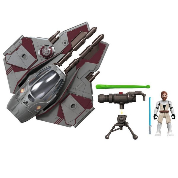 Star Wars Mission Fleet - Obi Van Kenobi Jedi Starfghter