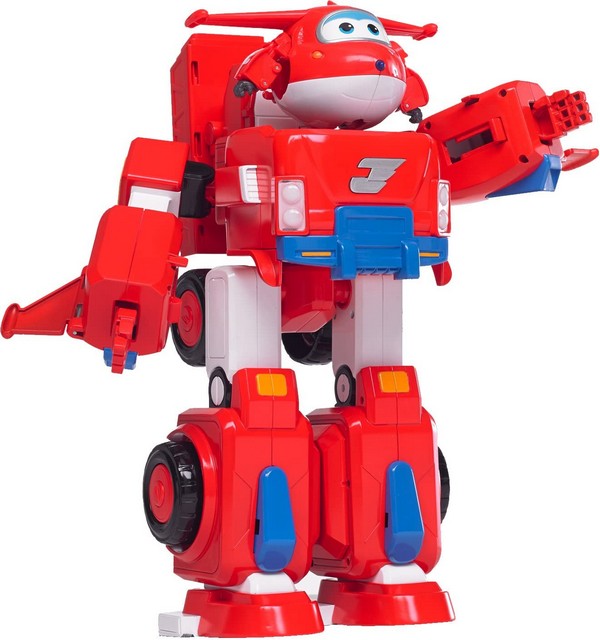Super Wings Jett átalakuló repülő és tűzoltó autó