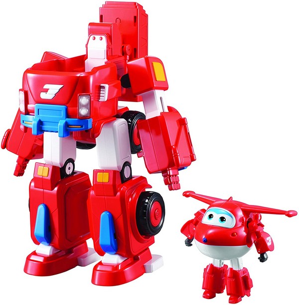 Super Wings Jett átalakuló repülő és tűzoltó autó