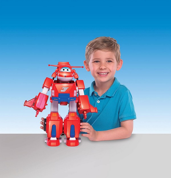 Super Wings Jett átalakuló repülő és tűzoltó autó
