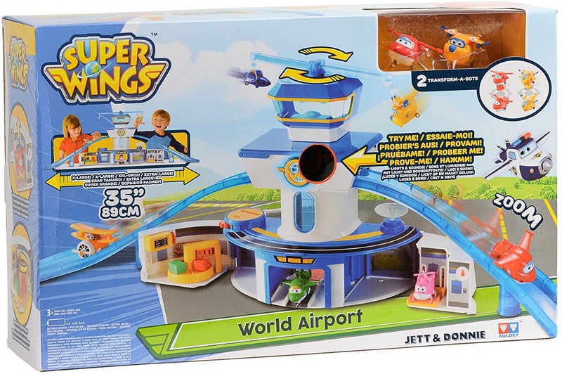 Super Wings Nagy repülőtér, bázis játékszett