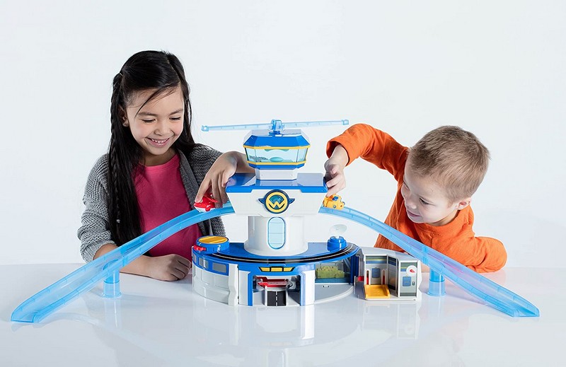 Super Wings Nagy repülőtér, bázis játékszett