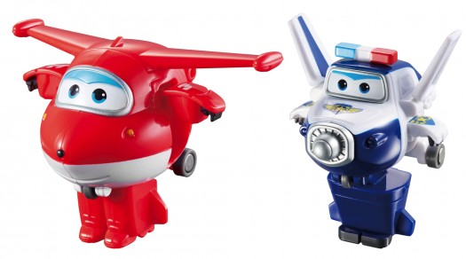 Super Wings Átalakuló Repülő 2 db - Jett, Paul