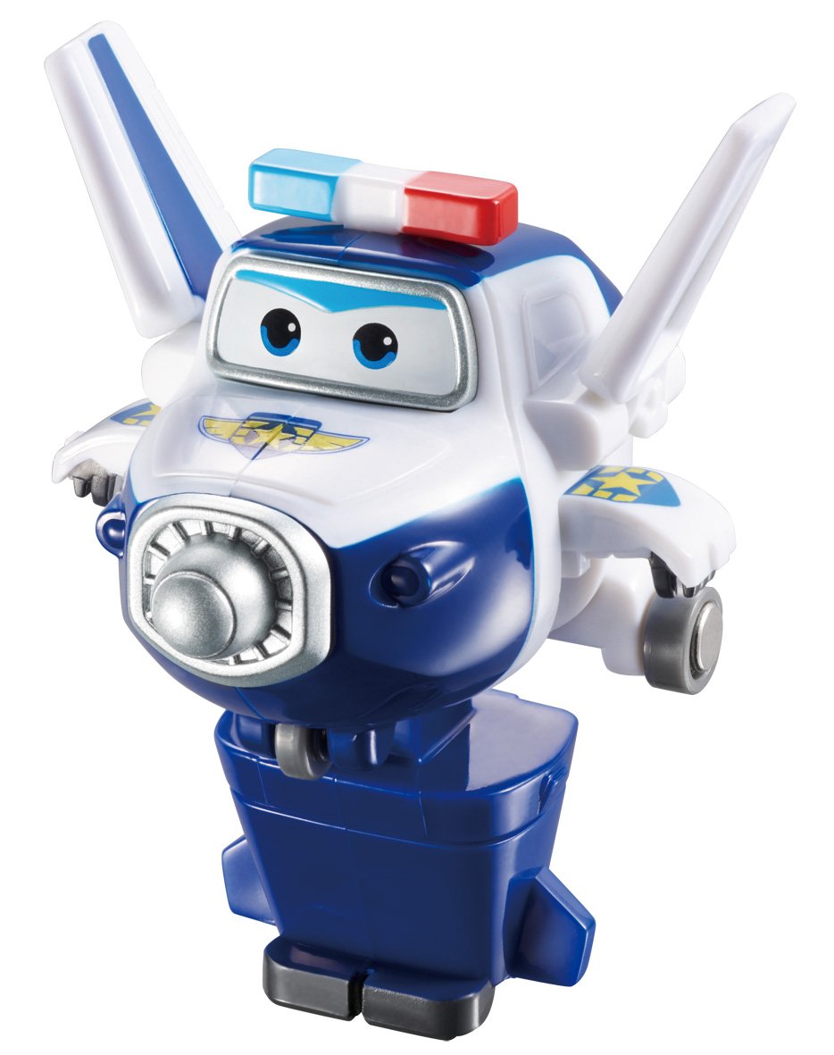 Super Wings Átalakuló Repülő 4 db - Mira, Jett, Paul, Grand Albert