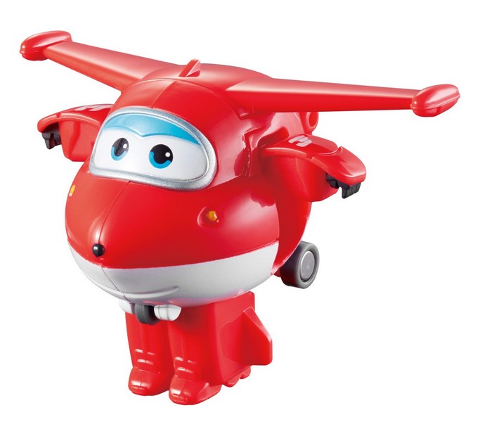 Super Wings Átalakuló Repülő 4 db - Mira, Jett, Paul, Grand Albert