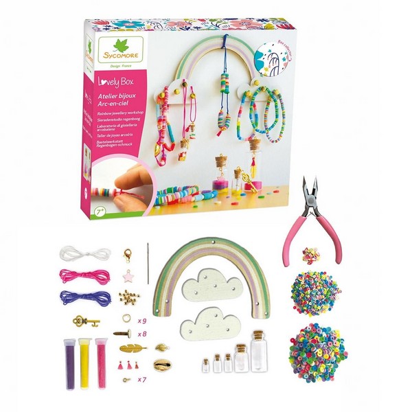 Sycomore Large Lovely Box Szivárvány Ékszerkészítő Készlet