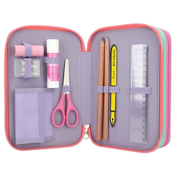 TOPModel 3 Emeletes Töltött Tolltartó Snap Shots