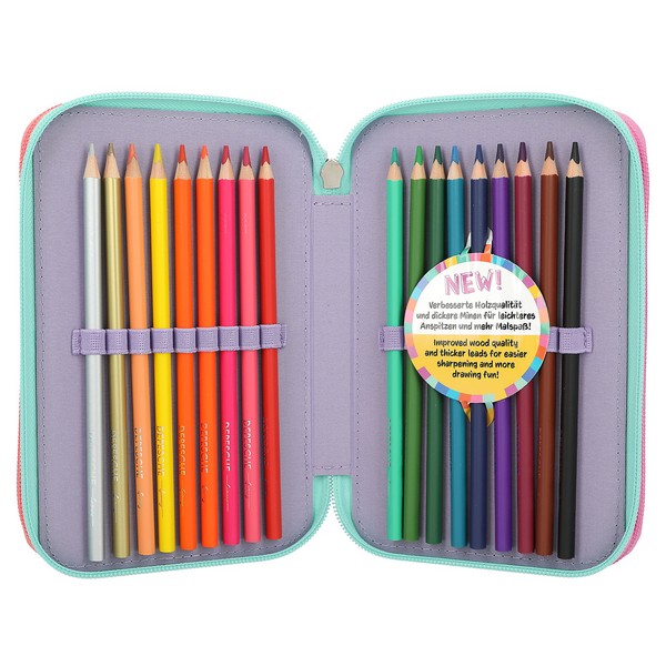 TOPModel 3 Emeletes Töltött Tolltartó Snap Shots