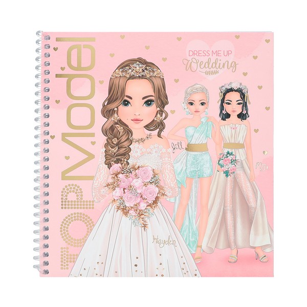 TOPModel Dress Me Up Matricás Füzet - Esküvő