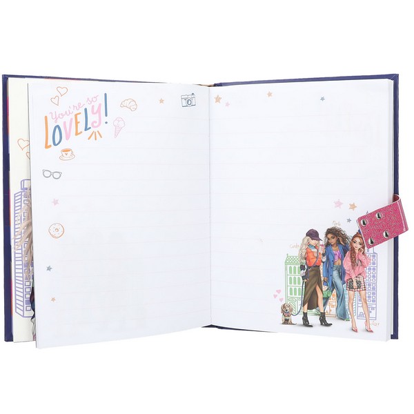 TOPModel Számkódos Titkos Napló City Girls