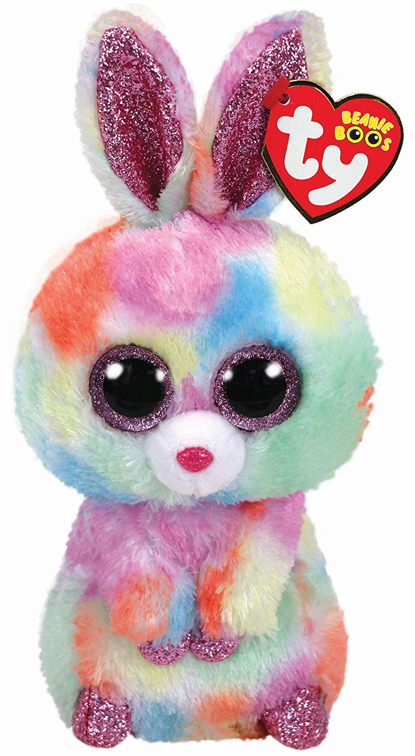 TY BOOS BLOOMY pasztell nyuszi plüss 15 cm