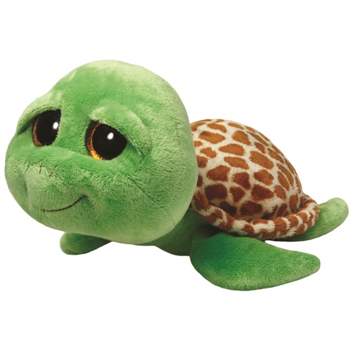 TY BOOS ZIPPY zöld teknős plüss 24 cm