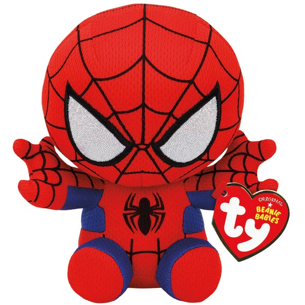TY Beanie Babies Marvel Pókember plüss 15 cm
