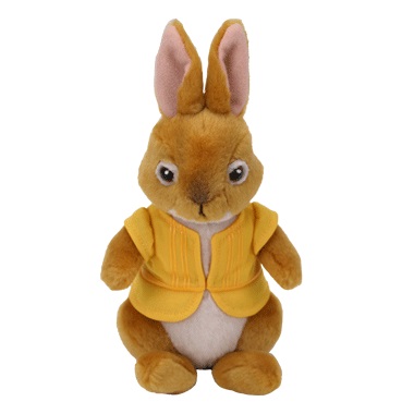 TY Nyúl Péter plüss 15 cm - Füles