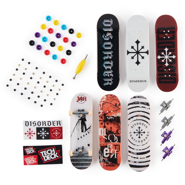 Tech Deck 6 db-os szett Bonus Pack - Disorder
