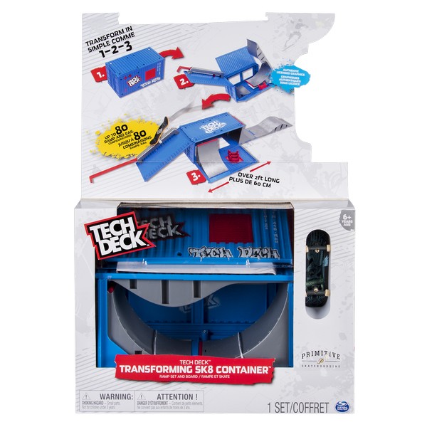 Tech Deck Átalakítható rámpa 1 ujj gördeszkával