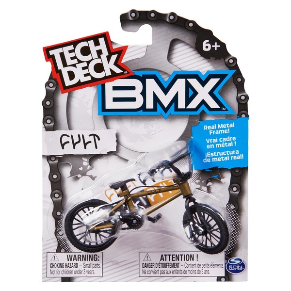 Tech Deck BMX Ujj Bicikli Cult Bronz