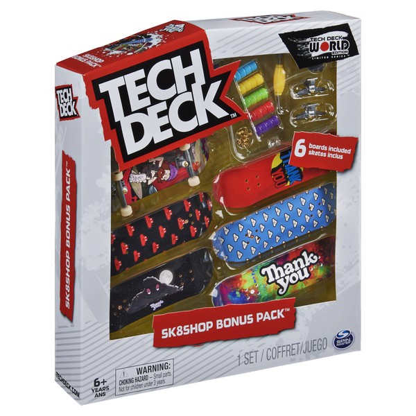 Tech Deck Bonus Pack 6 db-os szett Thank You