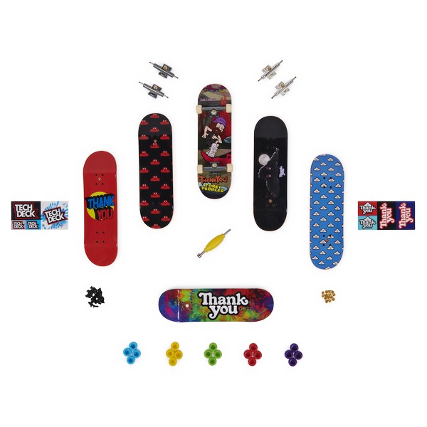 Tech Deck Bonus Pack 6 db-os szett Thank You