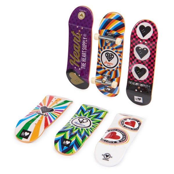 Tech Deck Bonus Pack 6 db-os szett - The Heart Supply