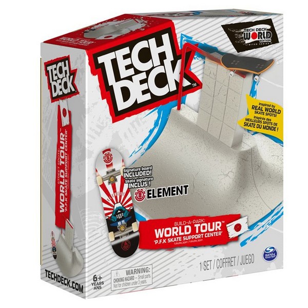 Tech Deck Build a Park World Tour P.F.K Skate Support Center