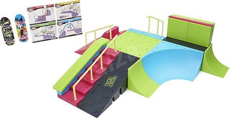 Tech Deck X-Connect Neon Nagy Játékszett