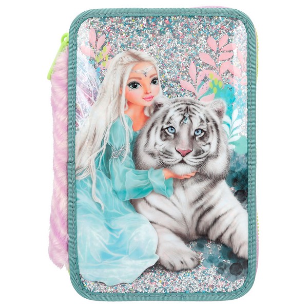 Topmodel 3 Emeletes Tölttött Tolltartó Fantasy Tiger (12494)