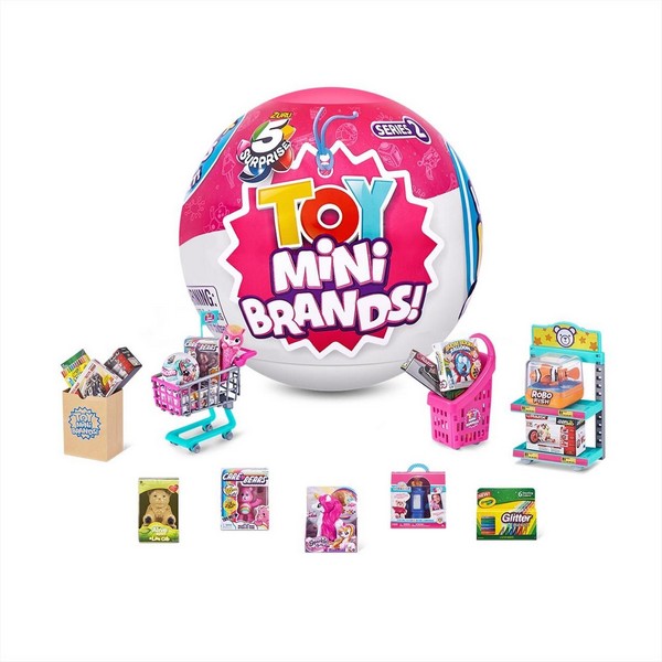 Toy Mini Brands Mini Játékok Meglepetés Csomag 5 db-os