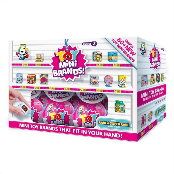 Toy Mini Brands Mini Játékok Meglepetés Csomag 5 db-os