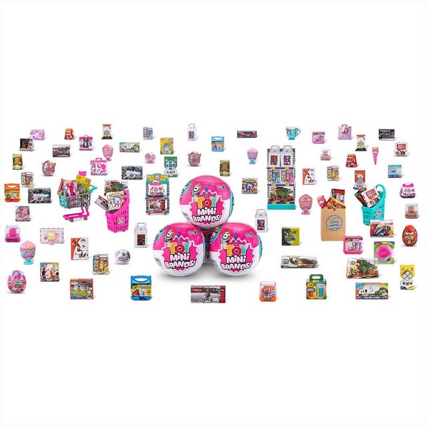 Toy Mini Brands Mini Játékok Meglepetés Csomag 5 db-os