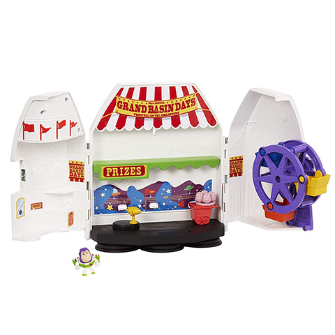 Toy Story mini figurák játékszett Buzz Lightyear űrhajója