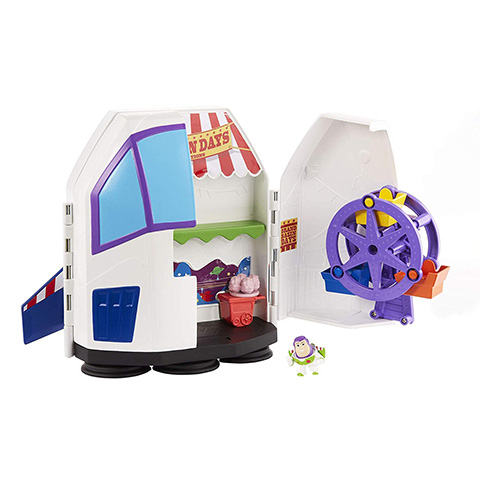 Toy Story mini figurák játékszett Buzz Lightyear űrhajója